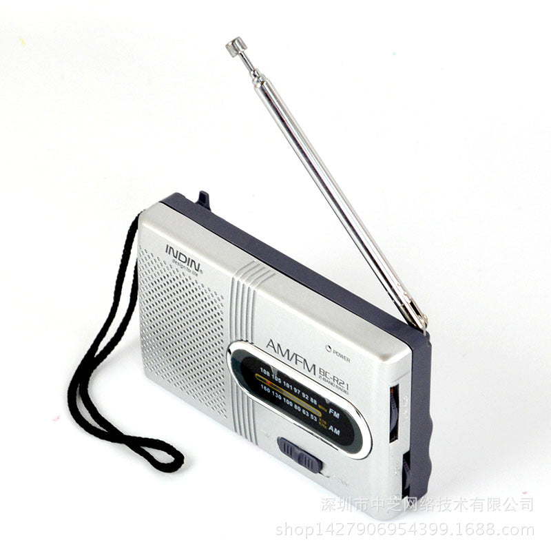 Portable Mini Multi-Function Two-Band Radio For Seniors